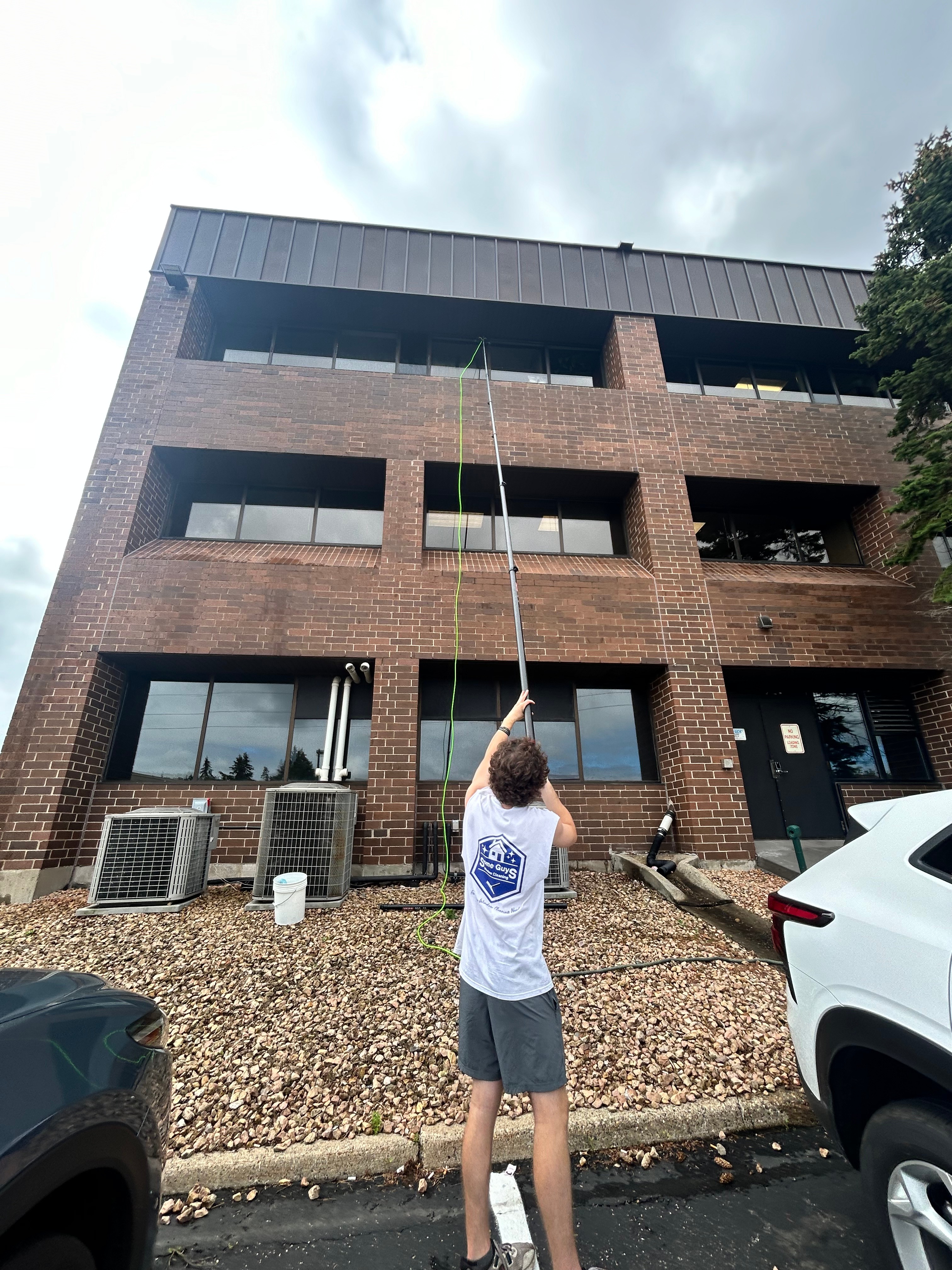 Professional window cleaning service