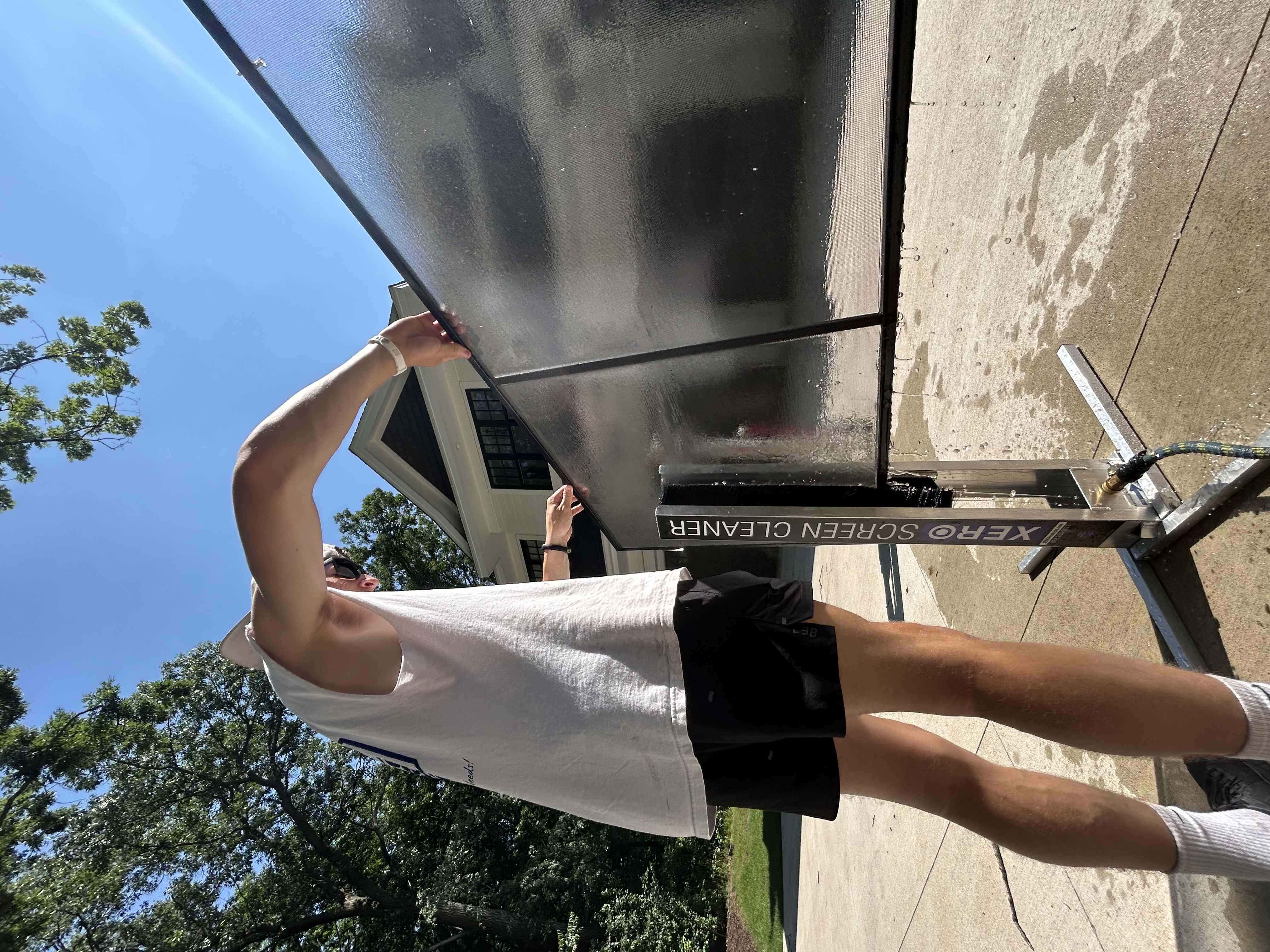 Window cleaning technician serving Maple Grove homes
